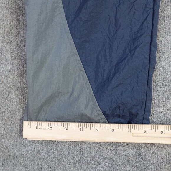 Adidas Mens Pants Large Blue Nylon Vintage Lined 1999 Drawstring - Picture 5 of 11